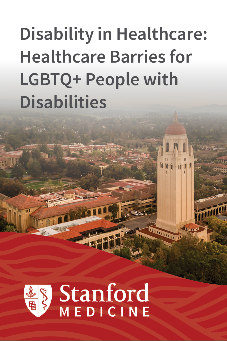 Disability in Healthcare: Healthcare barriers for LGBTQ+ People With Disabilities Banner